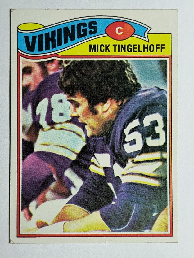 1977 Topps #291 Mick Tingelhoff (EX)