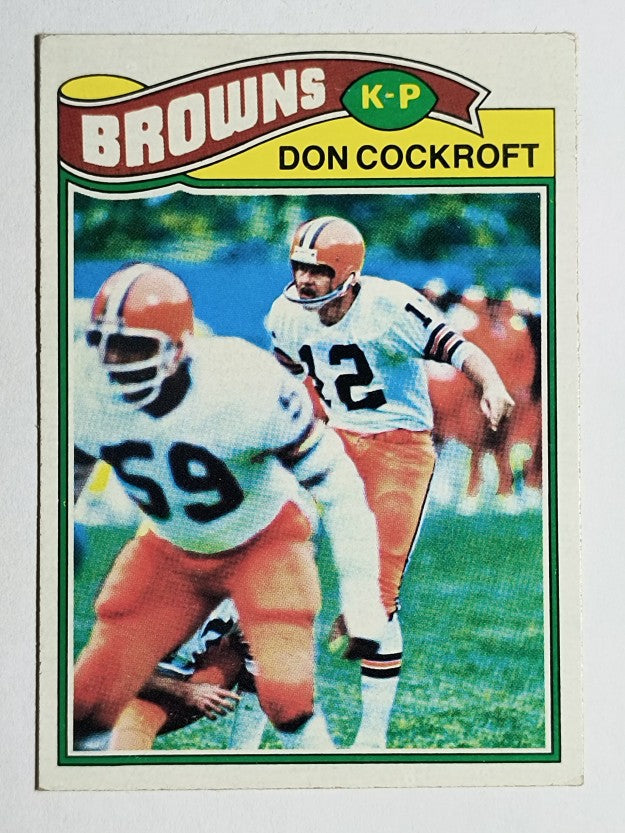 1977 Topps #304 Don Cockroft (VG)