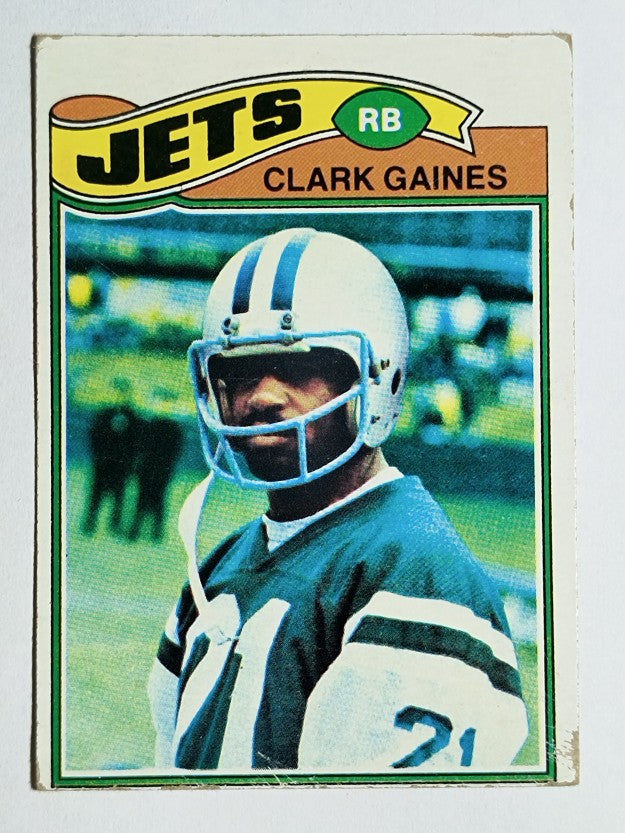 1977 Topps #306 Clark Gaines RC (VG)