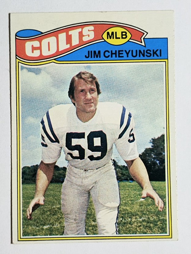 1977 Topps #312 Jim Cheyunski (EX)