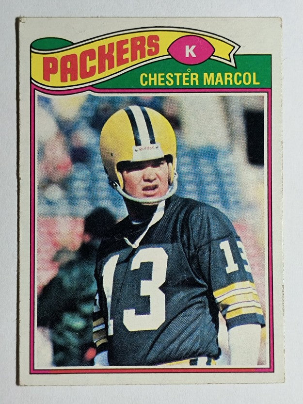 1977 Topps #323 Chester Marcol (VGEX)