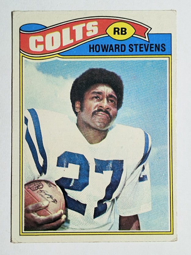 1977 Topps #328 Howard Stevens (VGEX)