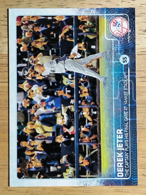 2015 Topps #319 Derek Jeter BH