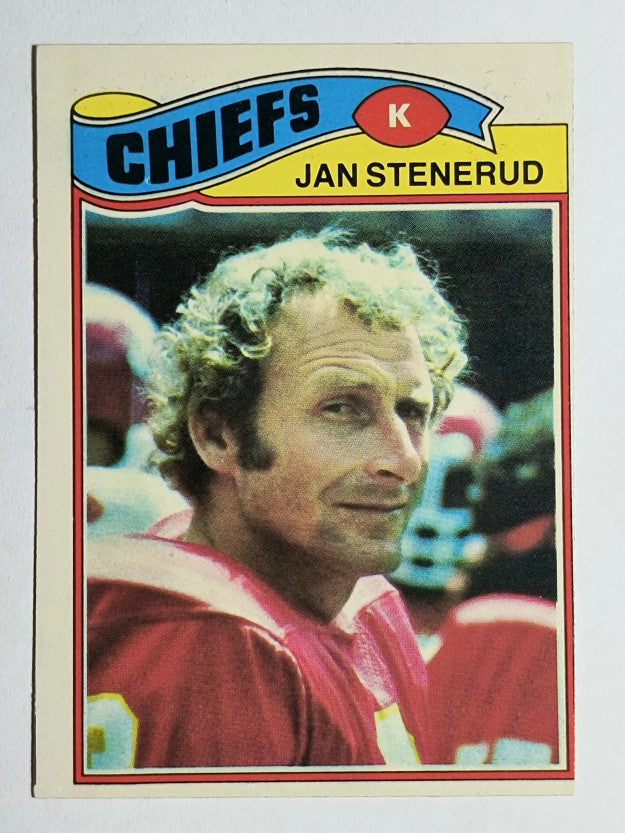 1977 Topps #335 Jan Stenerud (VG)
