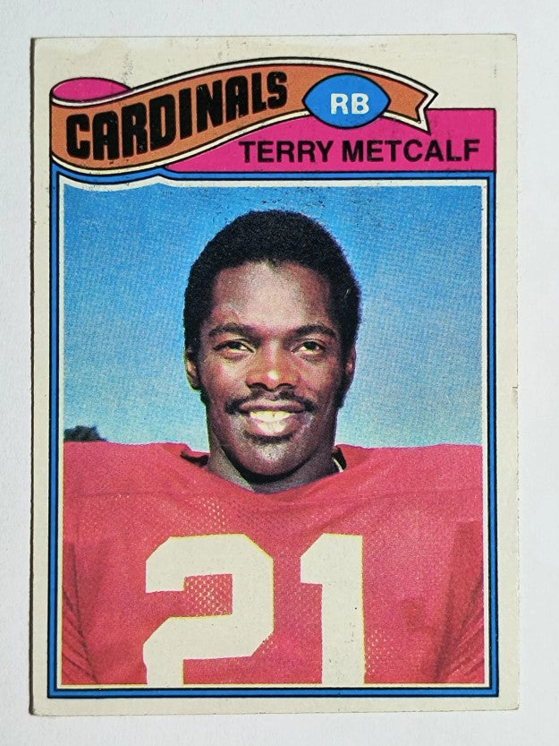 1977 Topps #345 Terry Metcalf (EX)