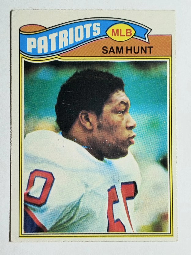 1977 Topps #356 Sam Hunt RC (EX)