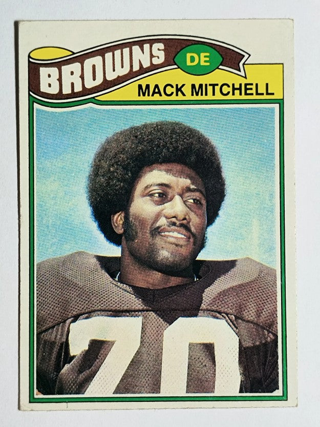 1977 Topps #393 Mack Mitchell RC (VGEX)