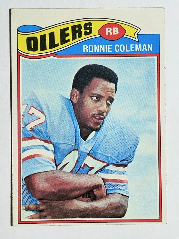 1977 Topps #407 Ronnie Coleman (VGEX)