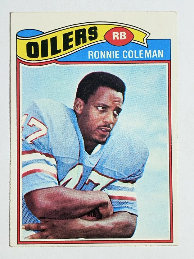 1977 Topps #407 Ronnie Coleman (VGEX)