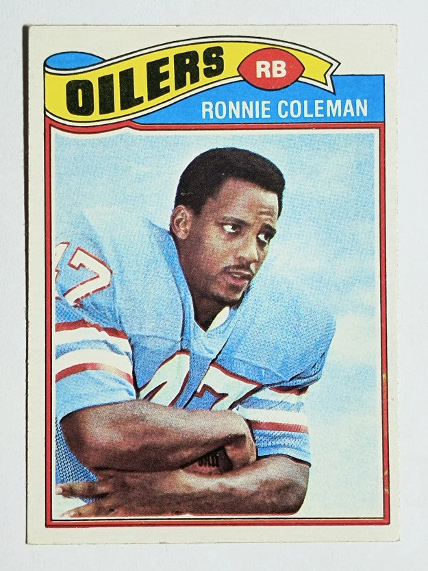 1977 Topps #407 Ronnie Coleman (VGEX)