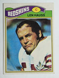 1977 Topps #478 Len Hauss (VGEX)