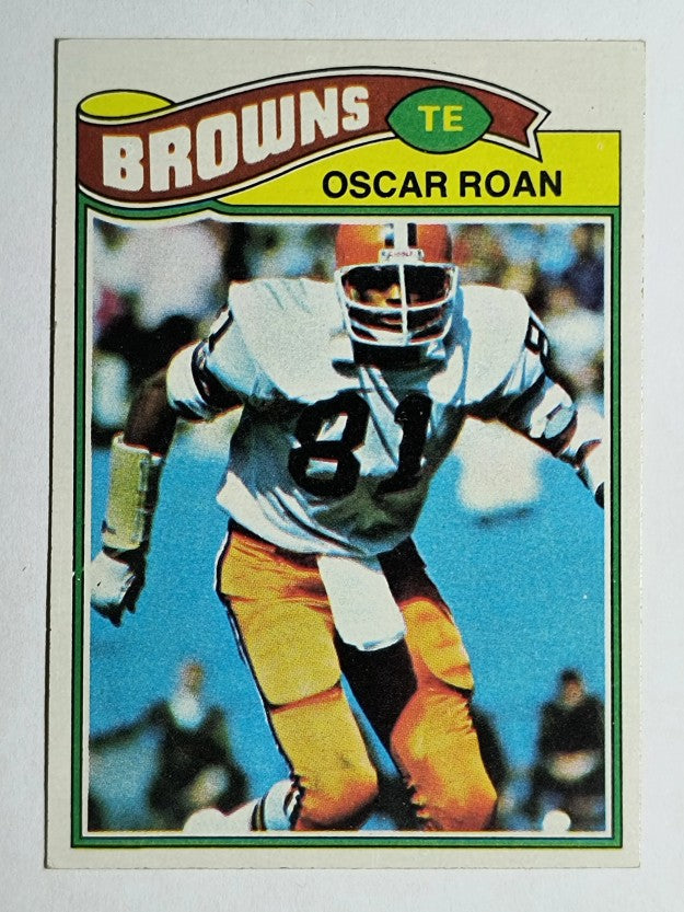 1977 Topps #496 Oscar Roan (VGEX)