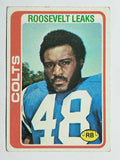 1978 Topps #9 Roosevelt Leaks (EX)