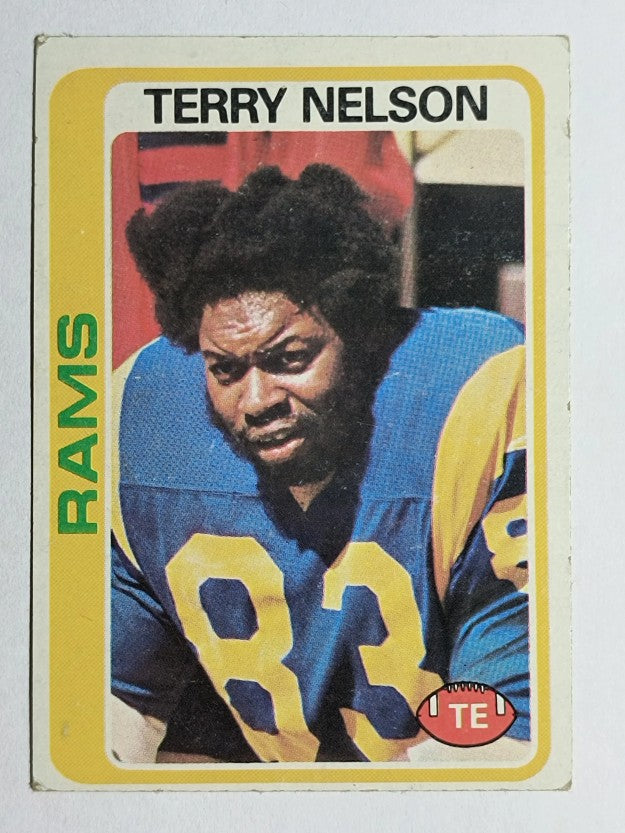 1978 Topps #18 Terry Nelson RC (VGEX)