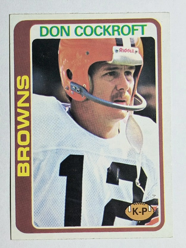 1978 Topps #33 Don Cockroft (EXMT)