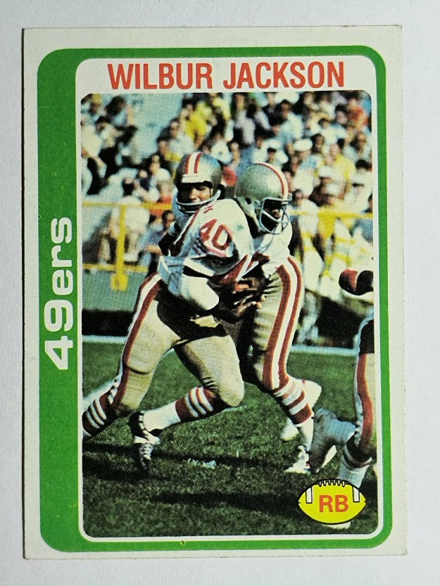 1978 Topps #38 Wilbur Jackson (EX)