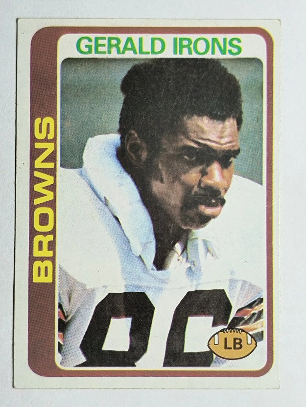 1978 Topps #73 Gerald Irons (VGEX)