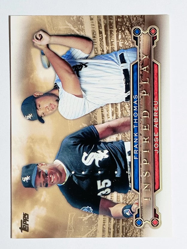 2015 Topps Inspired Play #I12 Jose Abreu/Frank Thomas