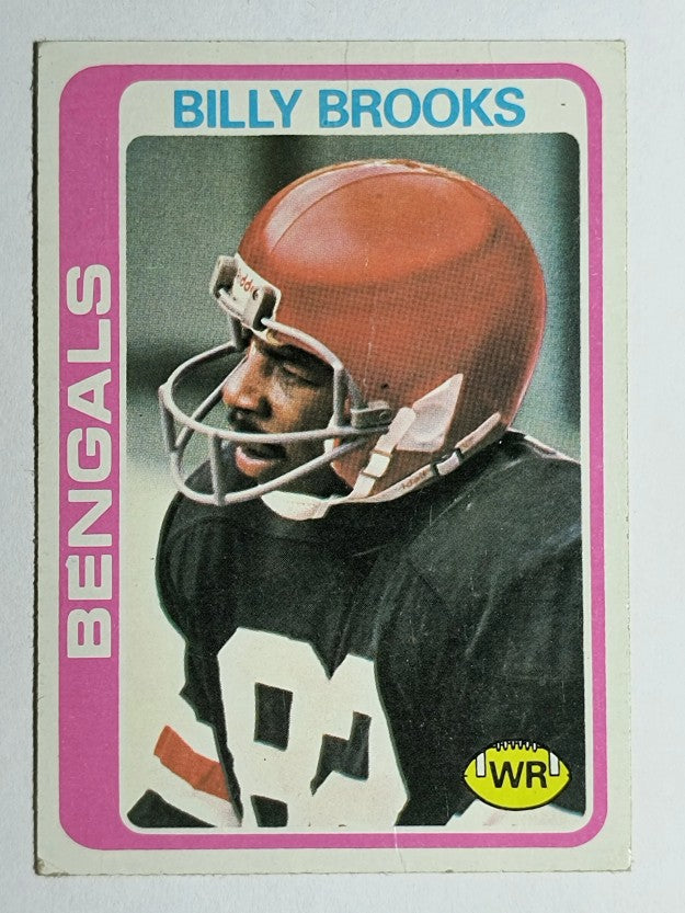 1978 Topps #74 Billy Brooks RC (VGEX)