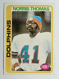 1978 Topps #96 Norris Thomas RC (EX)
