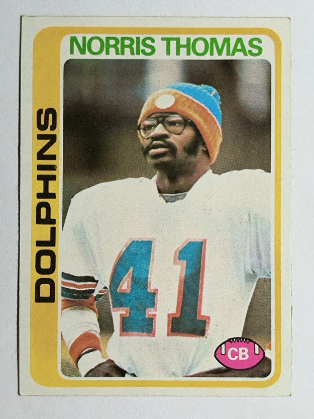 1978 Topps #96 Norris Thomas RC (EX)