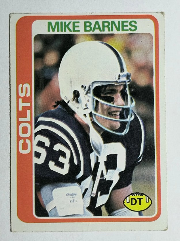 1978 Topps #129 Mike Barnes (VGEX)