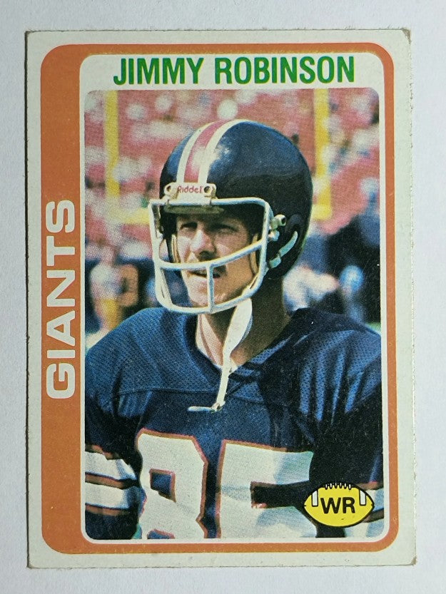 1978 Topps #139 Jimmy Robinson RC (EX)