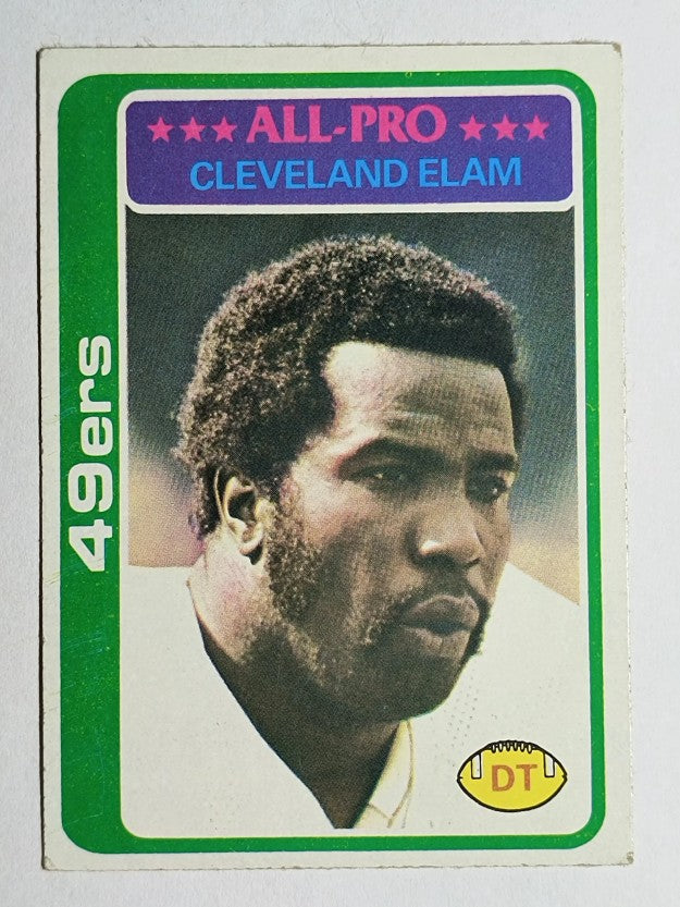 1978 Topps #170 Cleveland Elam (EX)