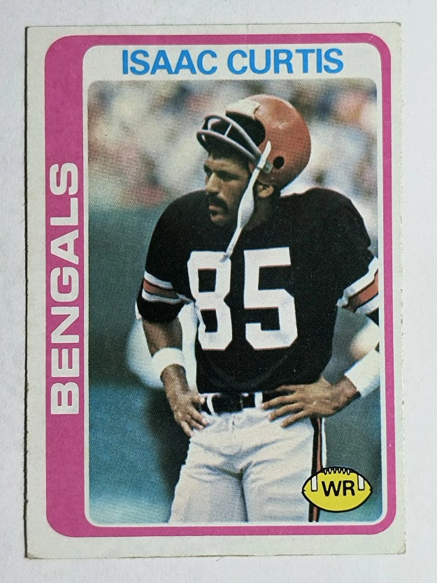1978 Topps #185 Isaac Curtis (VG)