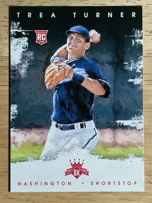 2016 Diamond Kings #146 Trea Turner RC