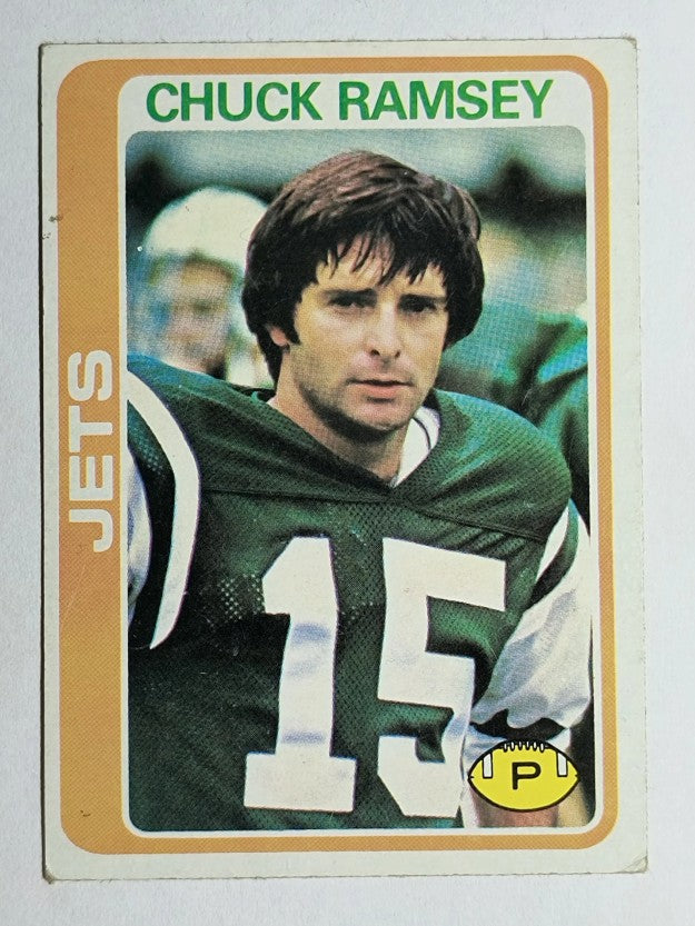 1978 Topps #186 Chuck Ramsey RC (VGEX)