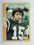 1978 Topps #186 Chuck Ramsey RC (VGEX)