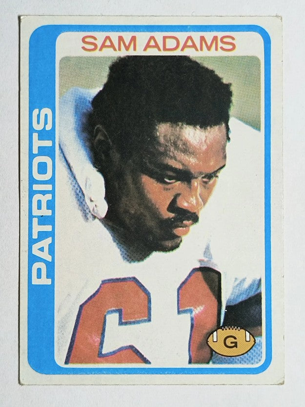 1978 Topps #201 Sam Adams (VGEX)