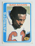 1978 Topps #201 Sam Adams (VGEX)