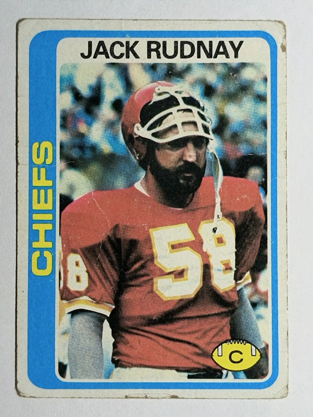 1978 Topps #207 Jack Rudnay (GOOD)