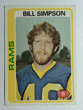 1978 Topps #209 Bill Simpson (EX)