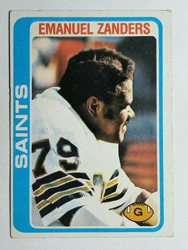1978 Topps #218 Emanuel Zanders (VGEX)