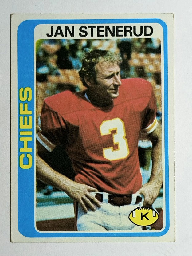 1978 Topps #238 Jan Stenerud (VG)