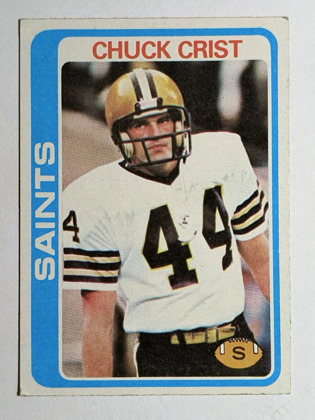 1978 Topps #266 Chuck Crist RC (VGEX)