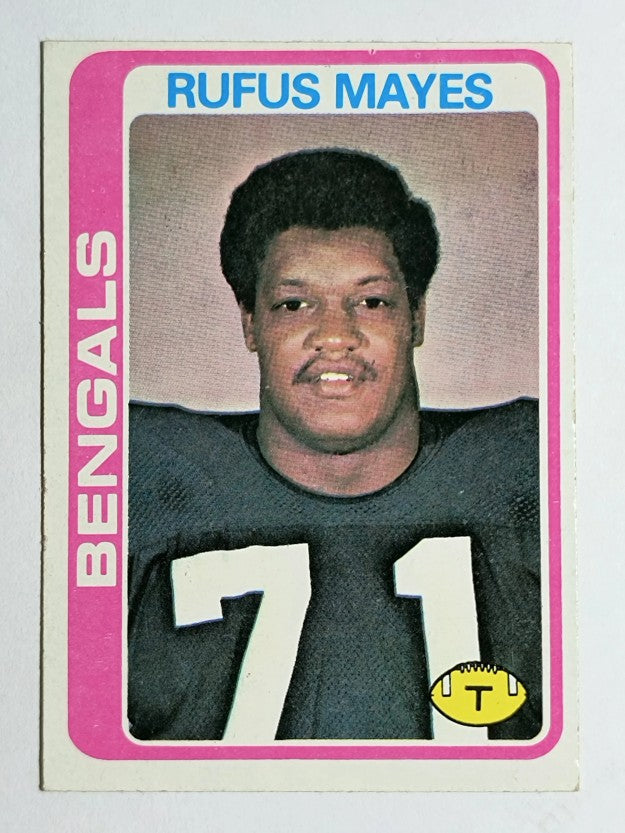 1978 Topps #269 Rufus Mayes (VG)