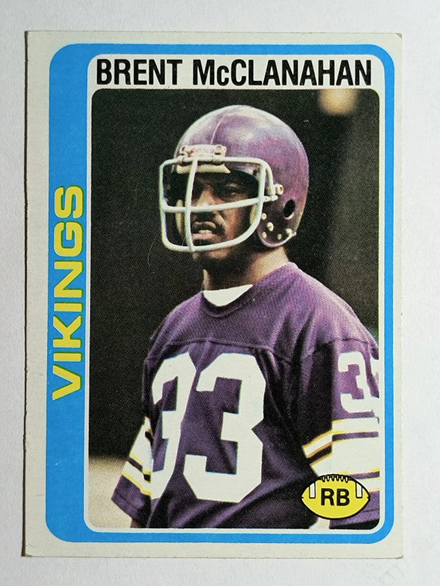 1978 Topps #274 Brent McClanahan (EX)