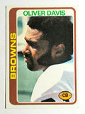 1978 Topps #288 Oliver Davis RC (EX)