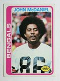 1978 Topps #289 John McDaniel (EX)