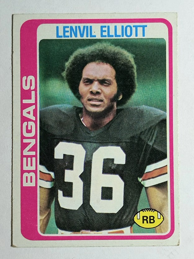 1978 Topps #309 Lenvil Elliott (EX)