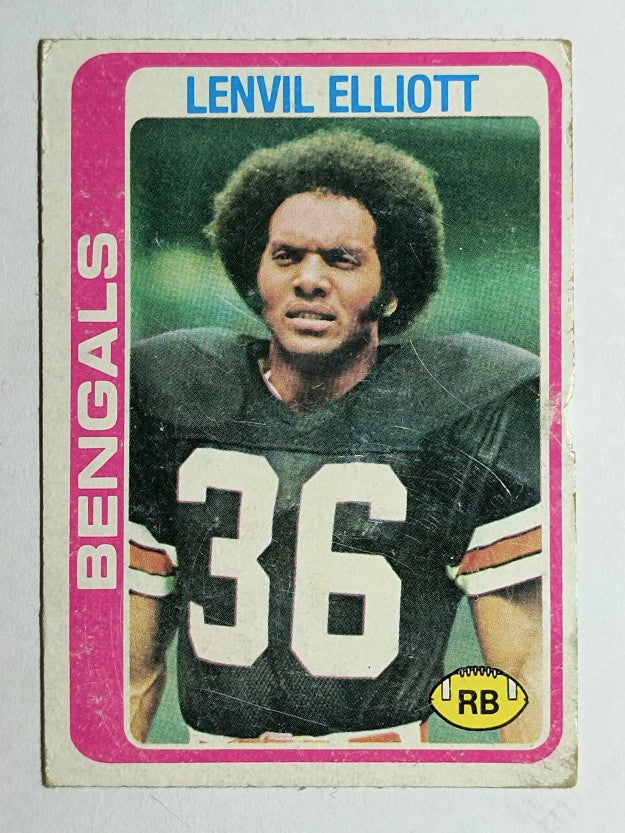 1978 Topps #309 Lenvil Elliott (POOR)