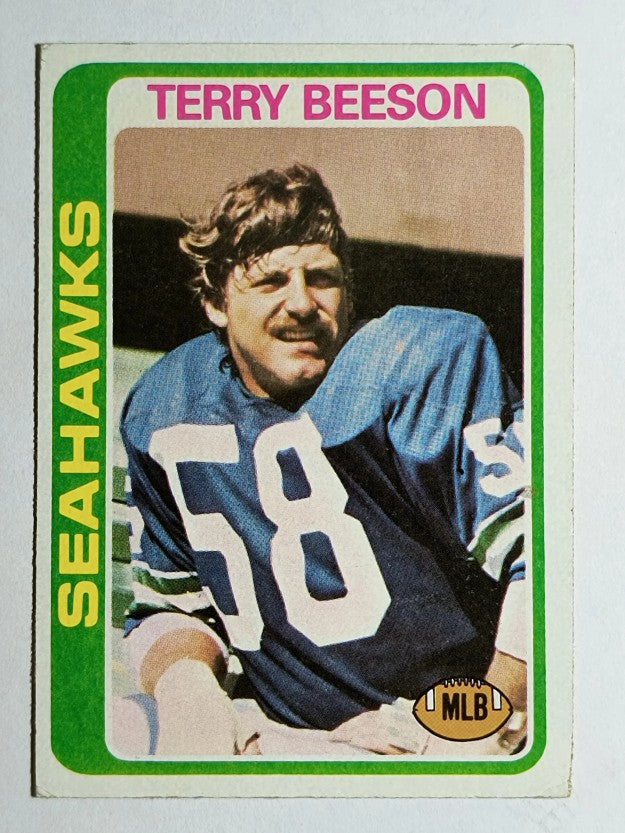 1978 Topps #313 Terry Beeson RC (VGEX)