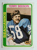 1978 Topps #313 Terry Beeson RC (VGEX)