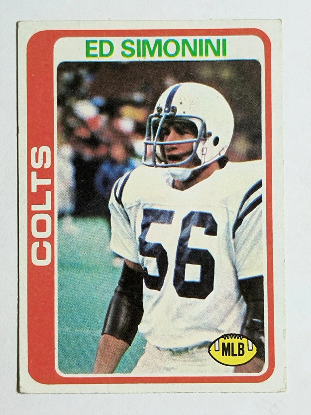1978 Topps #325 Ed Simonini RC (VG)