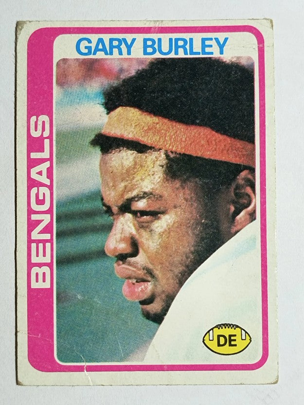 1978 Topps #395 Gary Burley RC (POOR)