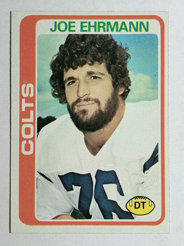 1978 Topps #398 Joe Ehrmann (EXMT)